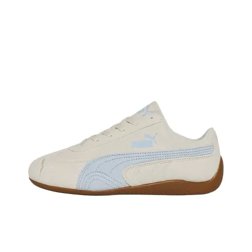 PUMA Speedcat Дышащий Низкий Топ Casual Унисекс Бежевый Синий