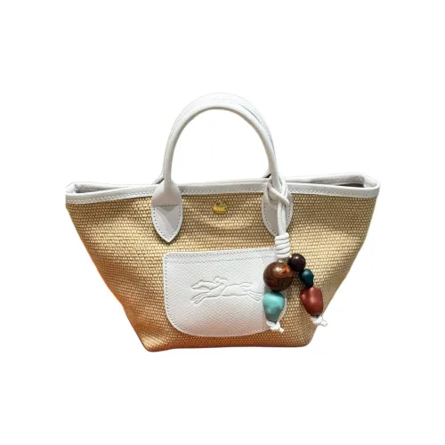 LONGCHAMP Холст Одно Плечо Сумка Мини Женская Белая