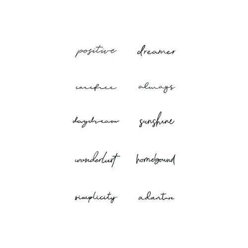 LIEJI Временные татуировки Унисекс