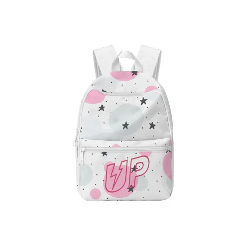 TURN UP Полиэстер Рюкзак Унисекс Белый