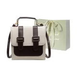 Белый и кофейный + Сумка для покупок