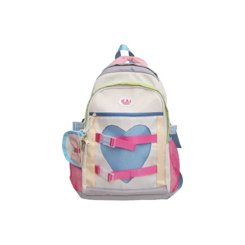 MTribe Нейлон Рюкзак Женские Розовый Бежевый Желтый