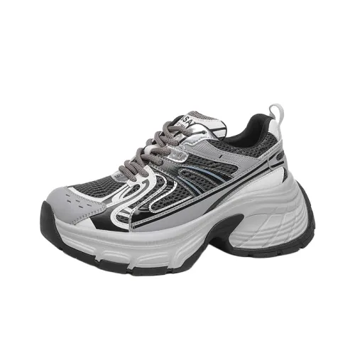 ST SAT Дышащие Низкие Кроссовки с Толстой Подошвой Женские