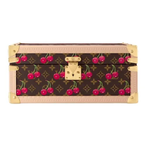 LOUIS VUITTON Coffret Accessoires Коробки для хранения Коричневый Женские