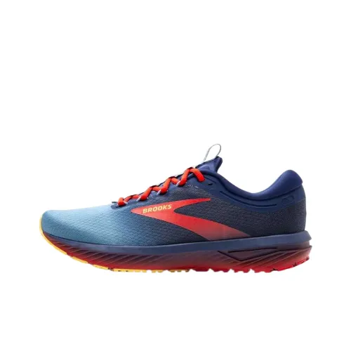 Brooks Revel 7 Low Топ Беговые кроссовки Мужской Синий