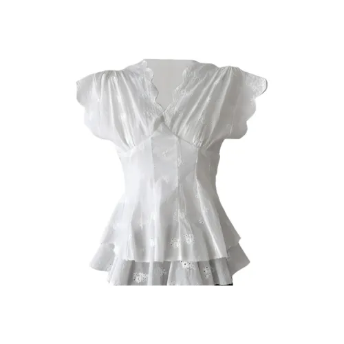 ONE PASS STUDIO Flutter Sleeve T-Shirt Женская