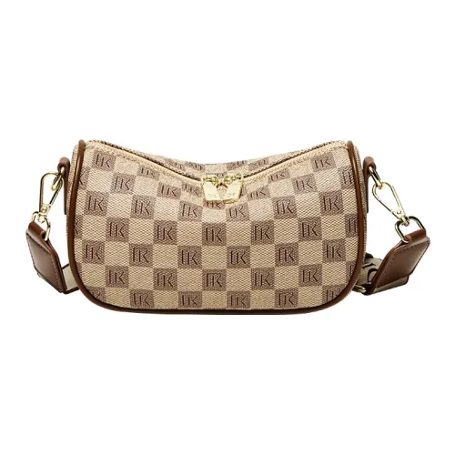 Narandu PVC с синтетической кожей подушка сумка через плечо обычная женская хаки кофейный