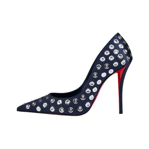 Christian Louboutin Высокие каблуки Сапфирово-синий Женские