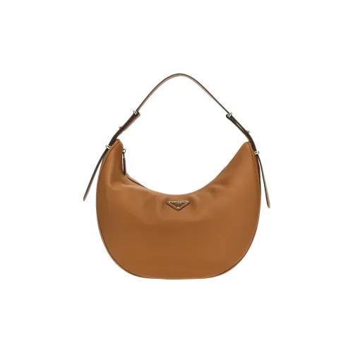 PRADA Сумка из коровьей кожи сумка через плечо большая женская коричневая