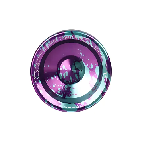 HUXIAOKE Ослепительный цвет Металл YOYO Шар Yo Yos