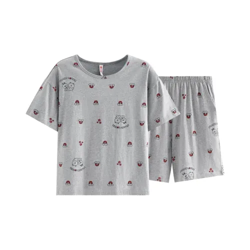 FENTENG Brown Bear Pajama Set Women's