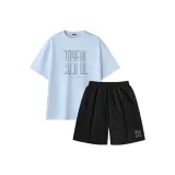 [2 шт] Ледниково-голубой (Ma Loop Письмо) + Черный (Ma Loop Письмо на передней части левой стороны низ)