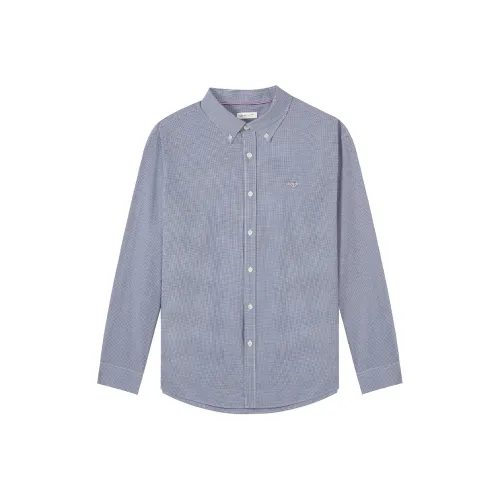 GANT 407 Синий Мужская Рубашка