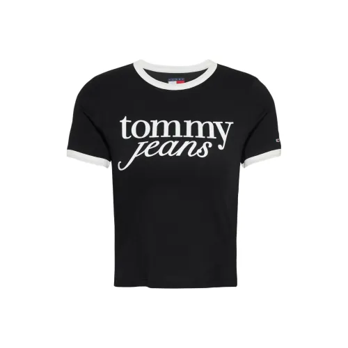 Tommy Hilfiger Черные Женские Футболки