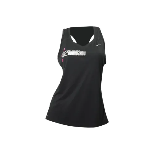 NIKE Dri Fit Черные Женские Майки