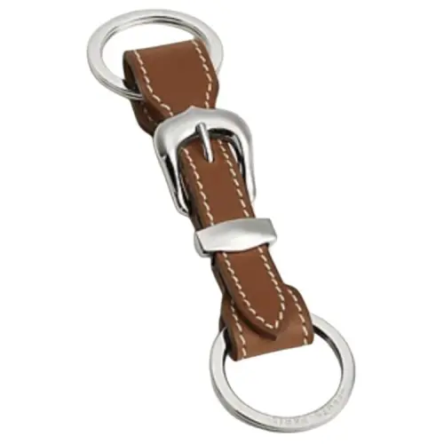 HERMES BARENIA Телячья кожа Брелоки Мужской Коричневый