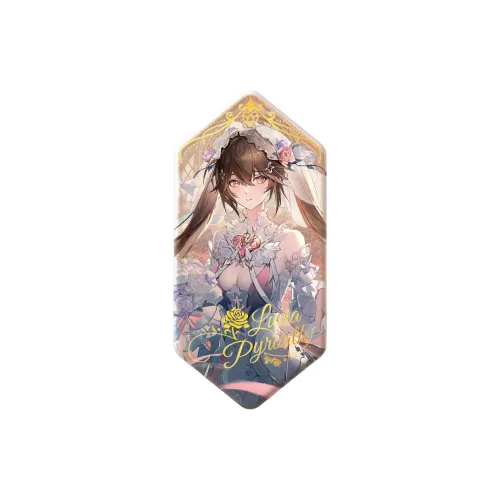 KURO GAMES Punishing Серый Вороний LUCIA Body Theme Collection Нерегулярная форма Жестяные Значки