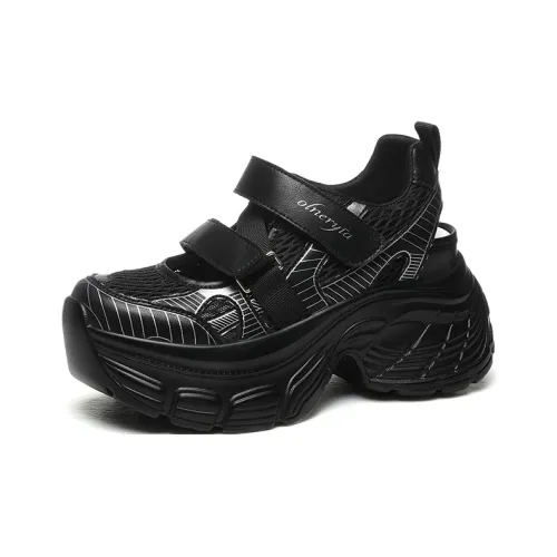 Golden Silk Rabbit Износостойкий Дышащий Увеличивающий Высоту Низкий Топ Кроссовки с Толстой Подошвой Женские