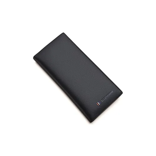 ELLE HOMME Натуральная коровья кожа Модный Студенческий Держатель для карт кошелек кошелек Обычный Мужской Черный