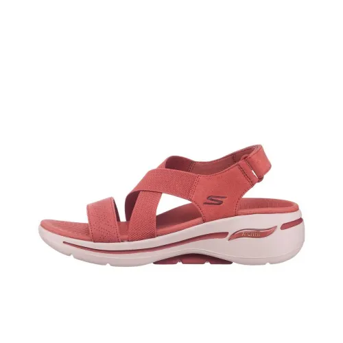 Skechers Go Walk Arch Fit Пляжные сандалии Женские Red