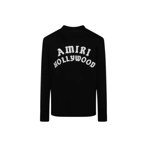 AMIRI Мужские черные свитеры