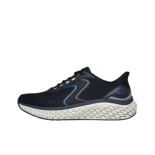 Skechers Slip ins Низкий топ Повседневная обувь Мужская Черная