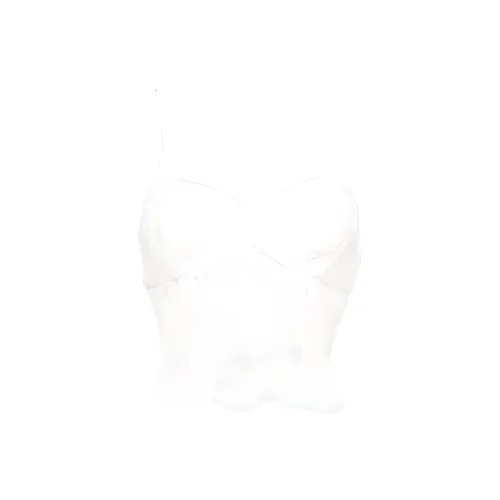 ERMANNO SCERVINO SS24 Топ на бретелях Женский Белый