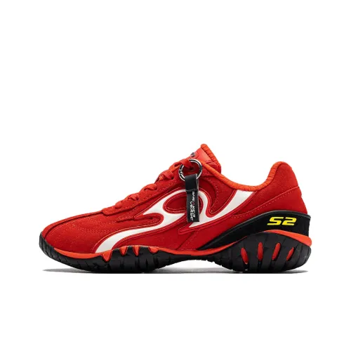 ANTA SNEAKERVERSE Повседневный Низкий Топ Красный Женский