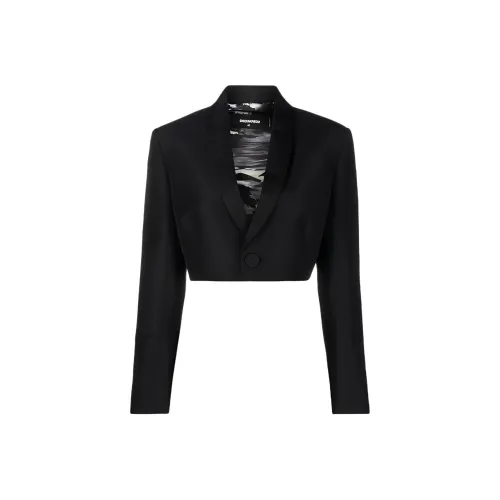 DSQUARED 2 Черные Женские Деловые Костюмы