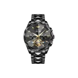 Стальной браслет, чисто черный