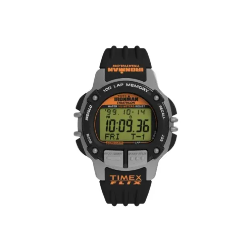 TIMEX Наручные часы Кварцевый механизм ПУ (полиуретан) Ремешок 42 мм Зеленый циферблат Унисекс