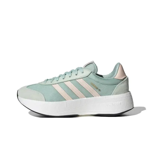 Adidas Originals CITY RNR Износостойкий и Легкий Низкий Топ Casual Женский Зеленый