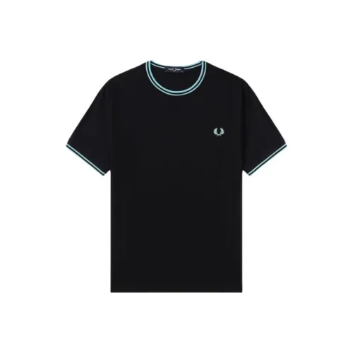 FRED PERRY Темно-синие мужские футболки T