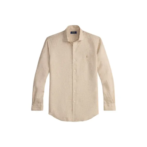 Polo Ralph Lauren Рубашка Мужская Экрю