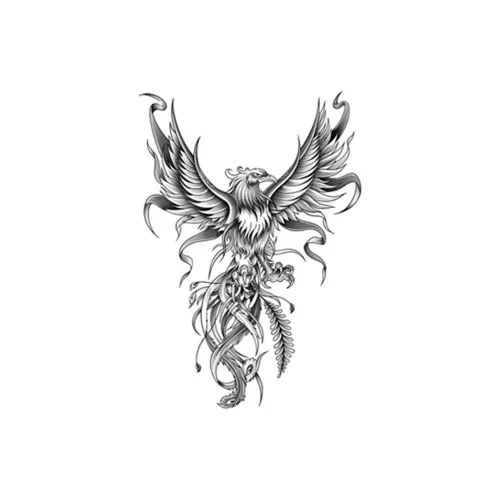 LIEJI Феникс Soaring Травяной Tattoo Наклейка