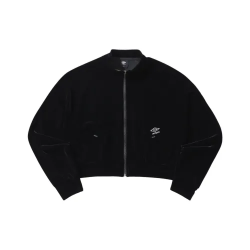 Umbro Черные Женские Бархатные Куртки