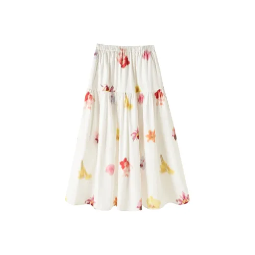 Акомодация Повседневная Длинная Юбка Женская