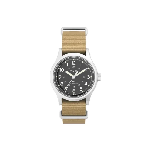 TIMEX Механизм с ручным заводом Мужские часы 36 мм Черный