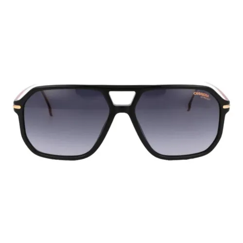 CARRERA Полиамид Квадратные Солнцезащитные Очки Мужские Черные