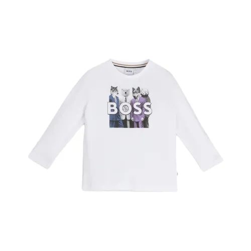 HUGO BOSS Белая Kids T-рубашка