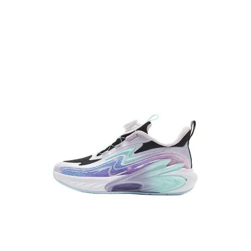 PEAK State Pole Детская баскетбольная обувь Low Top Черный/Фиолетовый Kids