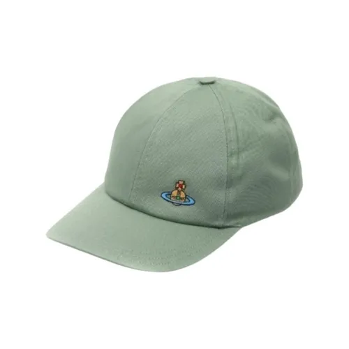 Vivienne Westwood Хлопковые кепки Женские Зеленые