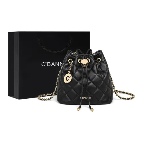 C°BANNER Сумка через плечо из коровьей кожи женская черная