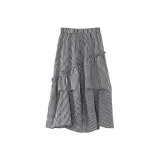 Чёрный узор в клетку