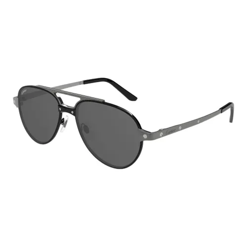 Cartier Metal Aviator Солнцезащитные очки Мужские Черные