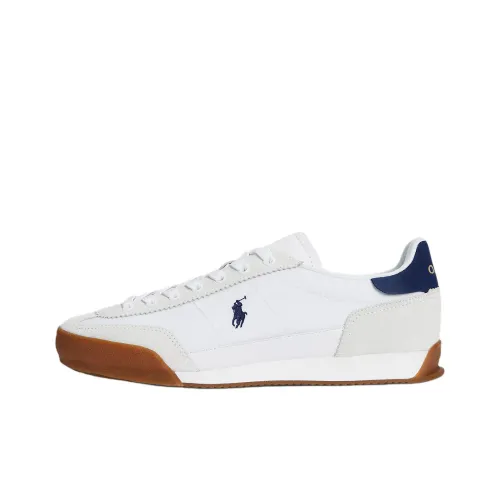 Polo Ralph Lauren Hester Low Топ Повседневная обувь Мужская Белая