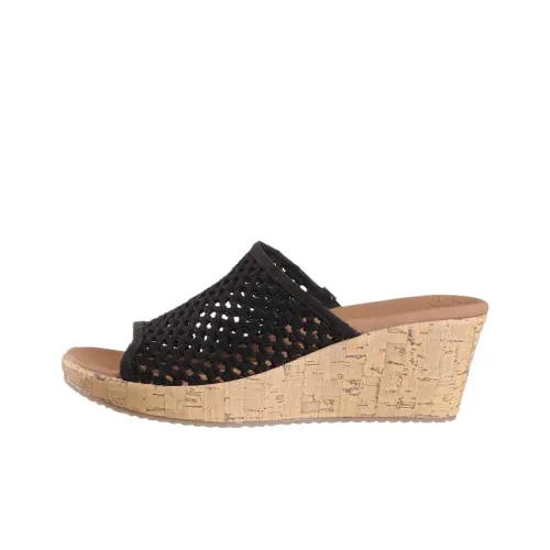 Skechers Beverlee Слипоны Женские Черные