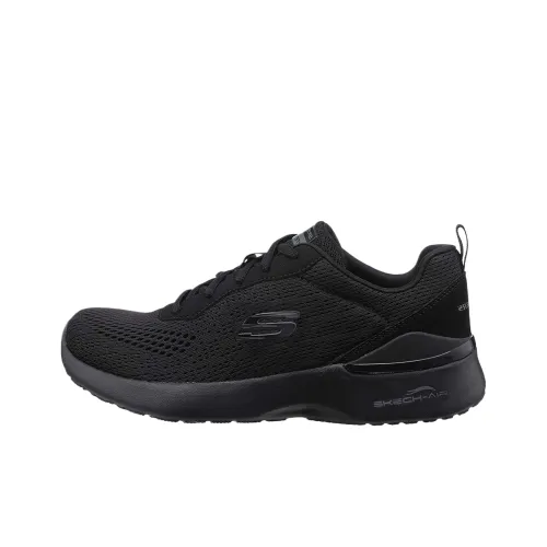 Skechers Skech Air Dynamight Low Топ Беговые кроссовки Женские Черный