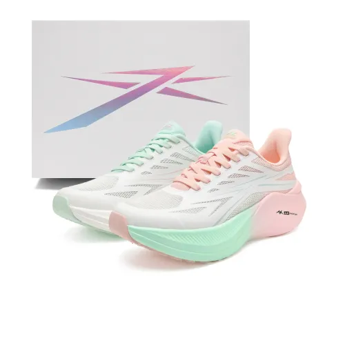 A.Knackfuss Устойчивый к истиранию Отскок Дышащий Низкий Топ Детская Беговая Обувь Зеленый Розовый Несовпадающие Подростки