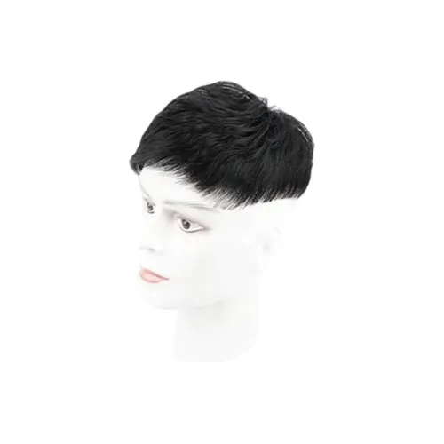 Future Maple Гречиха Голова Перука Корейский стиль Стильный Полное человеческое волосы Легкий Незаметный Топ Вверх Мужской